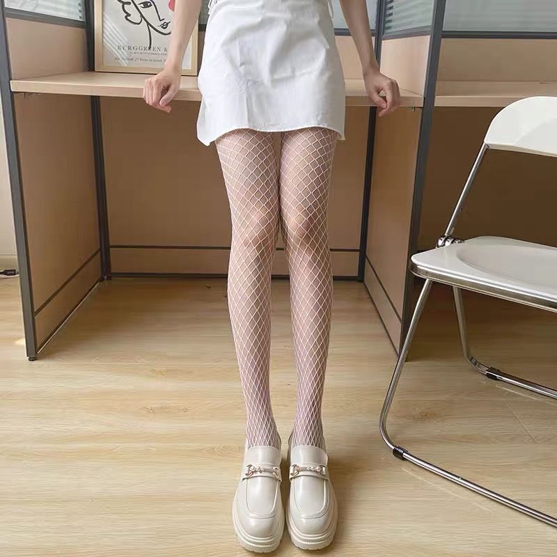 High Waist Fishnet Stockings