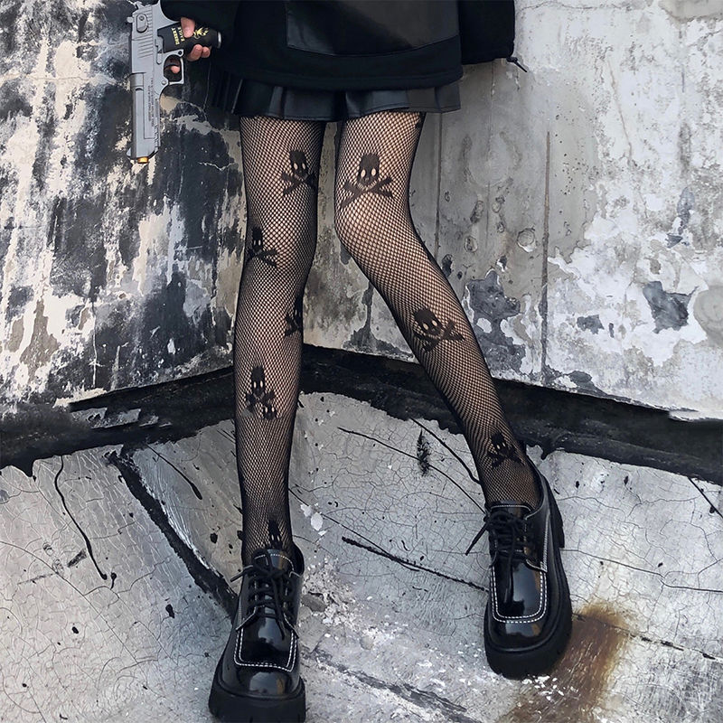 High Waist Fishnet Stockings
