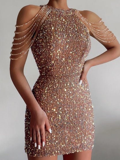 Show Stopper Sequin Dress